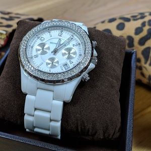 Michael Kors white watch